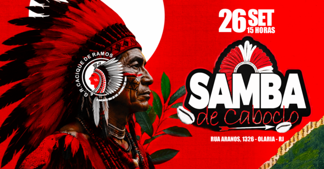 Samba de Caboclo no Cacique de Ramos (foto do evento)