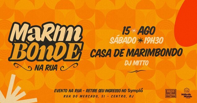 Marimbonde na Rua - Beco da Cultura (foto do evento)