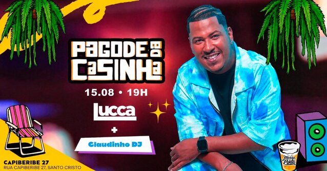 Pagode da casinha (foto do evento)
