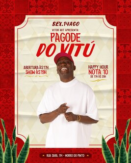 Pagode do Vitú - 14/08/26 (foto do evento)