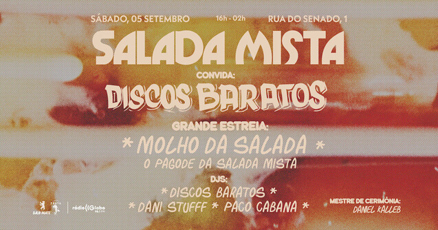 Salada Mista Convida Discos Baratos (foto do evento)
