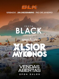 FESTA BLACK presents XLSIOR Mykonos - Rio (foto do evento)