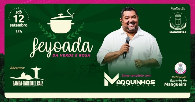 Feijoada da mangueira com show completo marquinho sensação (foto do evento)