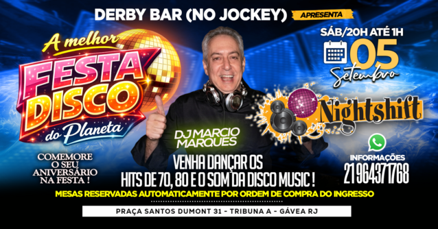 A Melhor Festa Disco Do Planeta! (foto do evento)