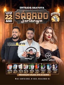 Sábado Sertanejo - 22/08/26 (foto do evento)