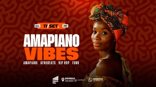 AMAPIANO VIBES : Casa black rio (foto do evento)