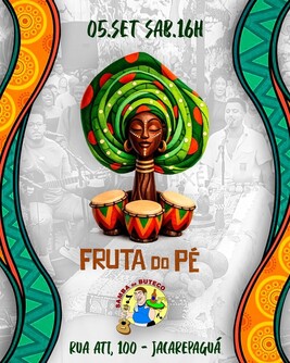 FRUTA DO PÉ em Jacarepaguá no SAMBA DE BUTECO (foto do evento)