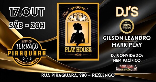 Festa play house - terraço piraquara (foto do evento)