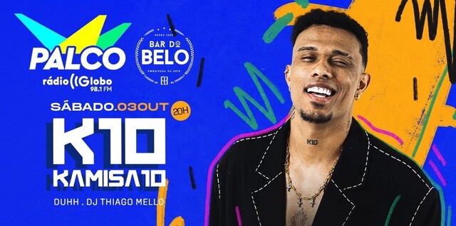 Palco rádio globo: kamisa 10 (foto do evento)