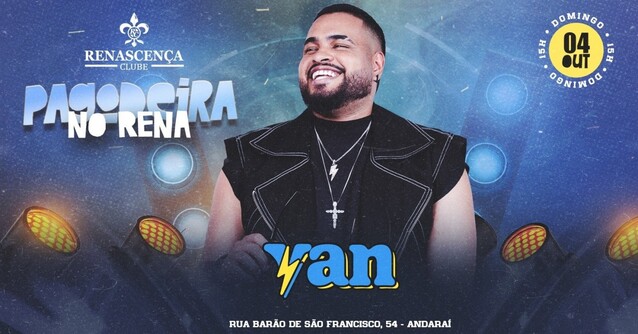 Pagodeira no rena com yan (foto do evento)