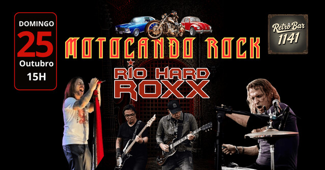 Motocando rock - banda rio hard roxx (foto do evento)