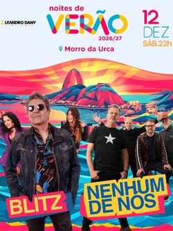Blitz + Nenhum de Nós - Noites de Verão 2026 (foto do evento)