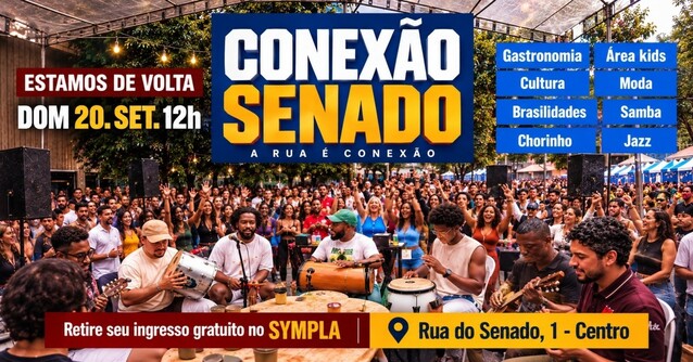 Conexão senado - sua experiência na rua mais descolada do mundo (foto do evento)