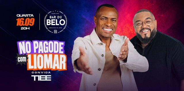 Bar do belo apresenta: no pagode com liomar convida tiee (foto do evento)