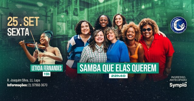 Samba que Elas Querem (foto do evento)