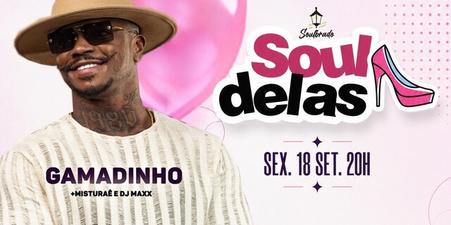 Soul delas com gamadinho (foto do evento)
