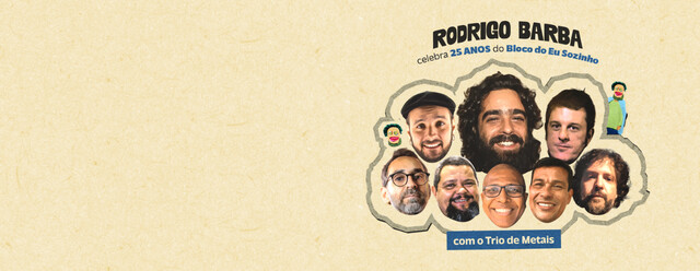 Rodrigo barba apresenta “bloco do eu sozinho" (foto do evento)