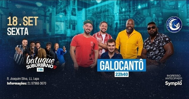 Galocanto beco do rato (foto do evento)