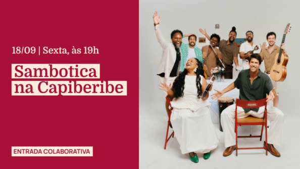 Sambotica na capiberibe (foto do evento)