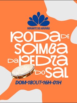 Roda de Samba da Pedra do Sal no Mirante do Arvrão (foto do evento)