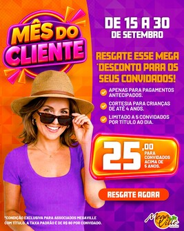 Mês do Cliente - 17 a 30 de Setembro (foto do evento)