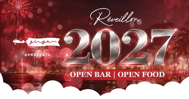 Réveillon 2027 Ginga e Samba Luzia (foto do evento)