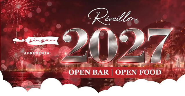 Réveillon 2027 Ginga e Samba Luzia (foto do evento)