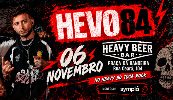 Hevo84 ao vivo no heavy beer (foto do evento)