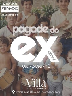 Pagode do ex (foto do evento)