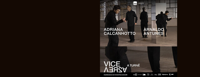 Vice-versa | arnaldo antunes e adriana calcanhotto rj (foto do evento)