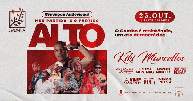 Kiki Marcellos - Gravação Audiovisual (foto do evento)