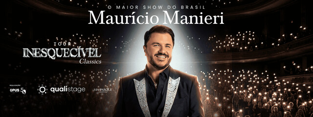 Maurício Manieri no Qualistage | Rio de Janeiro | 12/12/2026 (foto do evento)