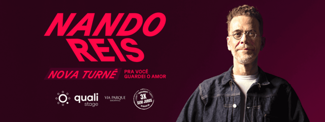 Nando Reis no Qualistage - RJ - 13/11/2026 (foto do evento)