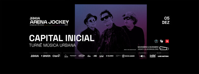 Capital Inicial | Rio de Janeiro | 05/12/2026 (foto do evento)