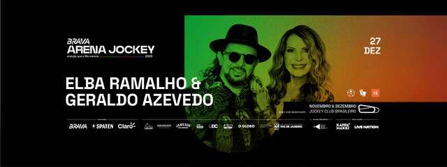 Geraldo Azevedo e Elba Ramalho | Rio de Janeiro | 27/12/2026 (foto do evento)