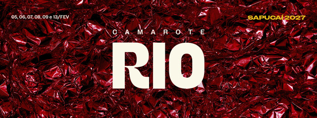 Rio Carnaval 2027 | Camarote Rio | Venda Geral (foto do evento)