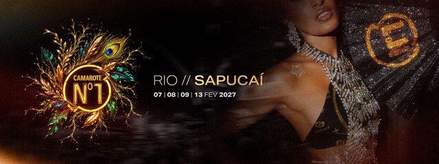 Rio Carnaval 2027 - Camarote Nº1 (foto do evento)