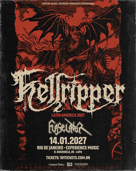Hellripper no Rio de Janerio (foto do evento)