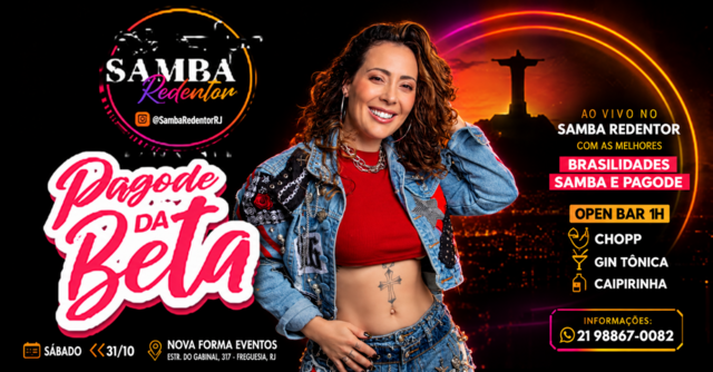 Samba redentor @pagode da beta (foto do evento)