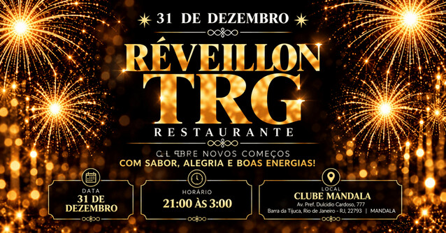 TRG Restaurante - Bem-Vindo, 2027! (foto do evento)