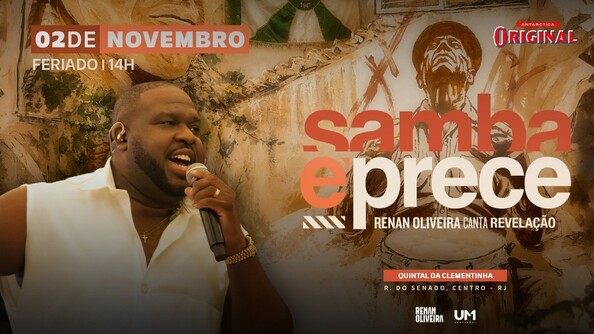 Samba é prece renan oliveira canta revelação (foto do evento)