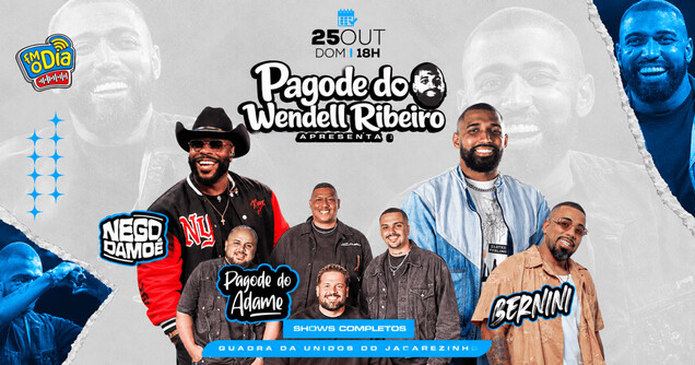 Pagode do Wendell Ribeiro (foto do evento)