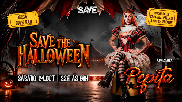 Save The Halloween | Show Ao Vivo Pepita (foto do evento)
