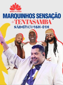 Marquinhos Sensação + TentaSamba no Mirante do Arvrão (foto do evento)