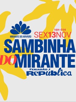 Sambinha do Mirante (foto do evento)