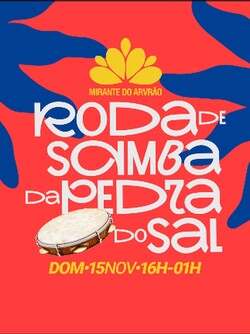 Roda de Samba da Pedra do Sal no Mirante do Arvrão (foto do evento)