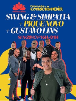 Swing & Simpatia  + Pique Novo + Gustavo Lins No Mirante do Arvrão (foto do evento)