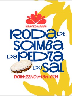 Roda de Samba da Pedra do Sal no Mirante do Arvrão (foto do evento)