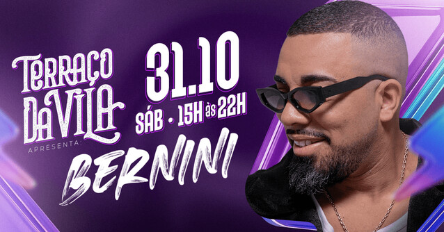 Bernini no terraço da vila (foto do evento)