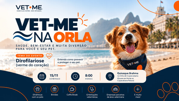 Vet-me na orla (foto do evento)